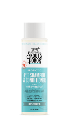 Skouts Honour Probiotic Unscented Shampoo & Conditioner