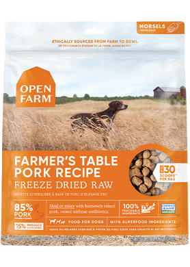 Open Farm Freeze Dried Raw Farmers Table Pork