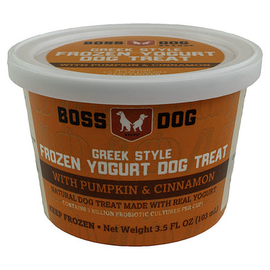BOSS DOG Frozen Yogurt- Pumpkin & Cinnamon