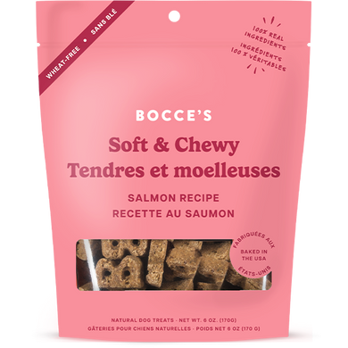 Bocce's Bakery Dog Soft & Chewy Salmon - 6 oz