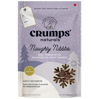 Crumps' Naturals Dog Holiday Naughty Nibbles - Beef