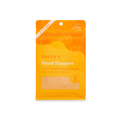 Bocce's Food Toppers Cheese & Sweet Potato 8 oz