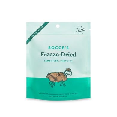 Boccee's Freeze-Dried Lamb Liver - 3oz