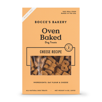 Bocce's Bakery Dog Oven Baked Cheese Biscuit 14oz