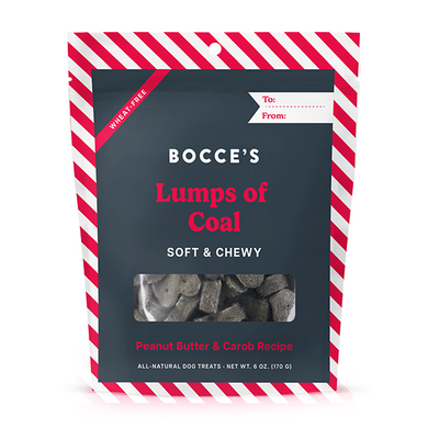 Bocce's Dog Holiday Soft & Chewy Lumps of Coal 6oz