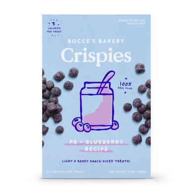 Bocce's Bakery Dog Crispies PB + Blueberry 10 oz