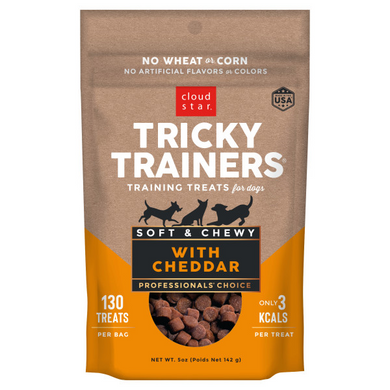 Cloud Star Tricky Trainers Chewy Cheddar Treat 5 oz