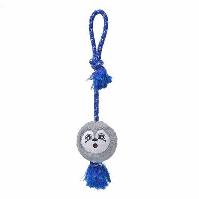 Hugsmart Pet - Fluffy Tuggerz | Sea Lion - Dog Rope Toy