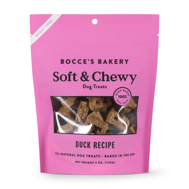 Bocce's Bakery Dog Soft & Chewy Duck 6 oz