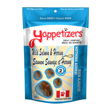 Yappetizers Dehydrated - Salmon & Herring 85g