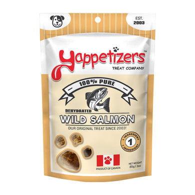 Yappetizers Dehydrated - Wild Salmon 85g