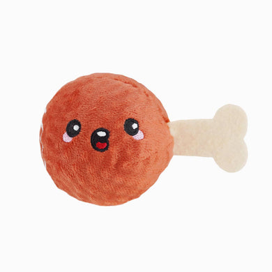 Hugsmart Pet - Food Party | Ham - Dog Ball Toy