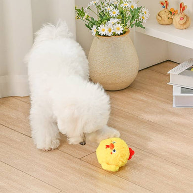 hugsmart Pet - Farm Friend I Chick - Dog Ball Toy