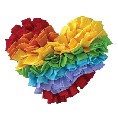 Foufou Hide 'n Seek One Love Snuffle Mat Heart