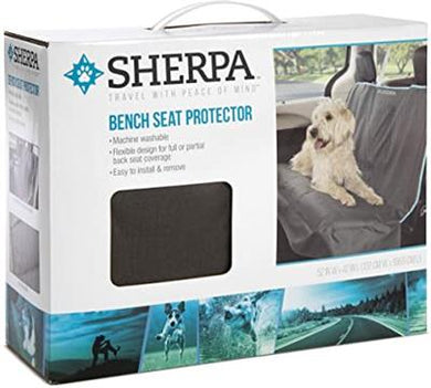 Sherpa Back Seat Cover - Gray