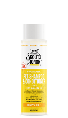 Skouts Honour Probiotic Honeysuckle Shampoo & Conditioner