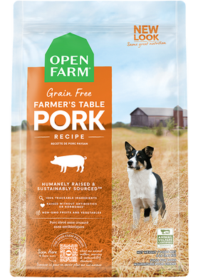 Open Farm Dog Grain Free Farmers Table Pork