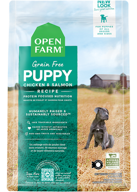 Open Farm Dog Grain Free Puppy Chicken & Salmon