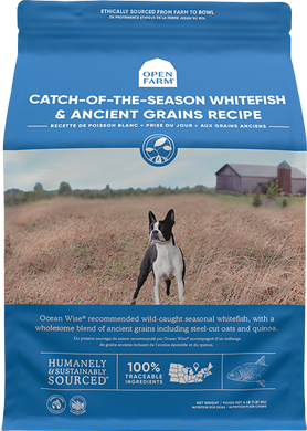 Open Farm Dog Ancient Grain Catch Of The Season Whitefish