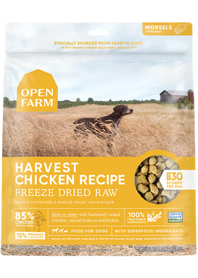 Open Farm Freeze Dried Raw Harvest Chicken