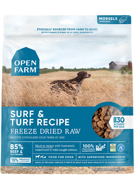 Open Farm Freeze Dried Raw Dog Surf & Turf