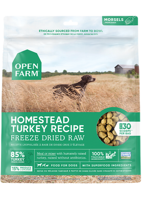 Open Farm Freeze Dried Raw Homestead Turkey