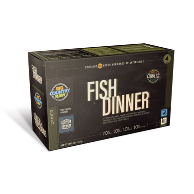 Big Country Raw Fish Dinner Carton - 4LB