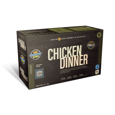 Big Country Raw Chicken Dinner Carton - 4LB