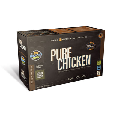 Big Country Raw Pure Chicken Carton - 4LB