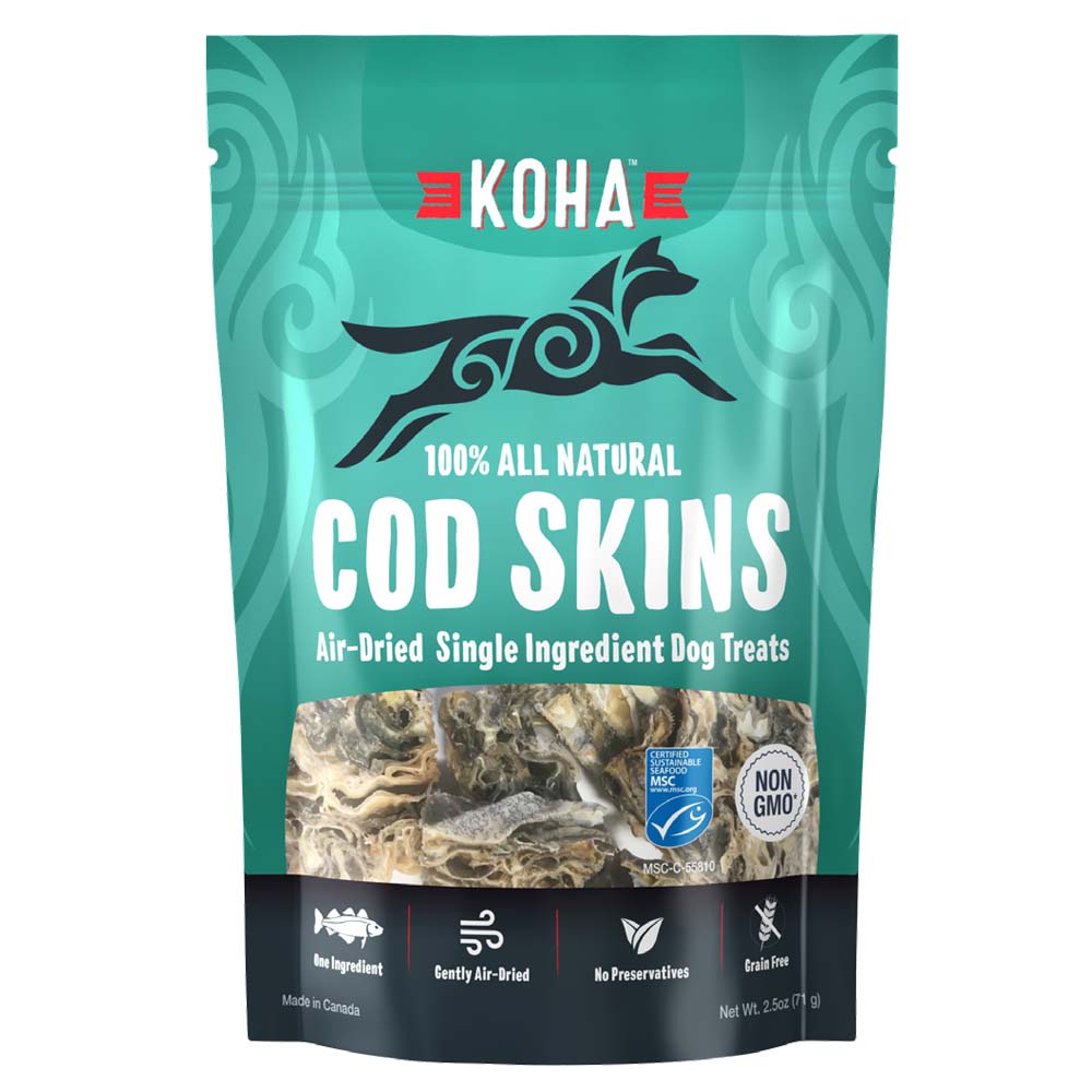 Cod Skina KOHA Air Dried Cod Skins – Fella & Fetch