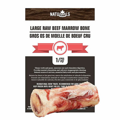 Naturawls Raw Beef Marrow Bone Large