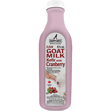 Raw Goat Milk Kefir Cranberry 975ML