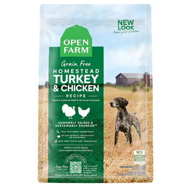 Open Farm Dog Grain Free Homestead Turkey & Chicken